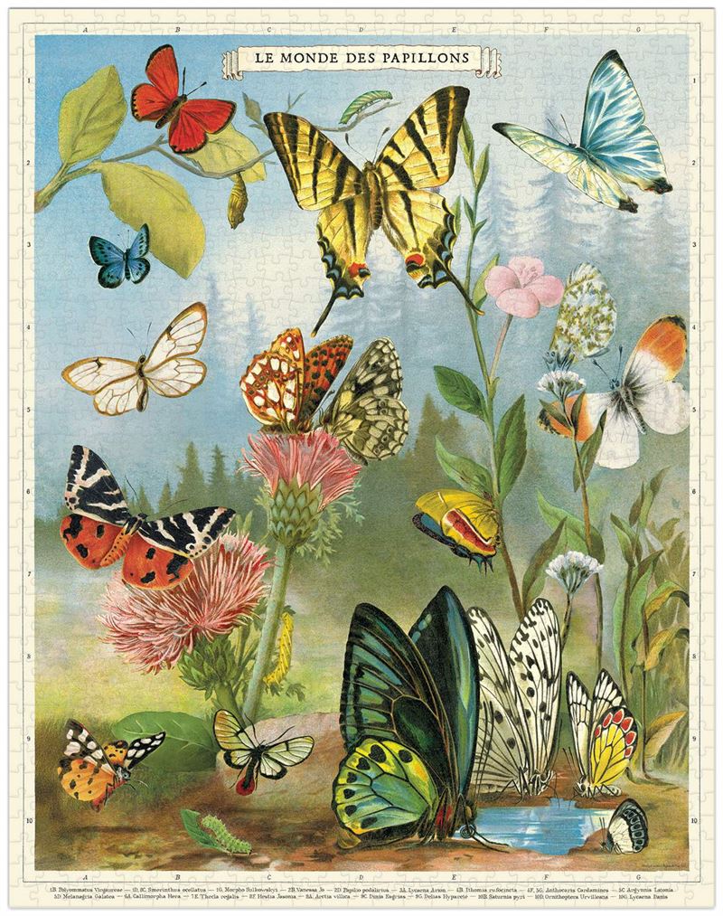 Jigsaw Puzzle - World of Butterflies