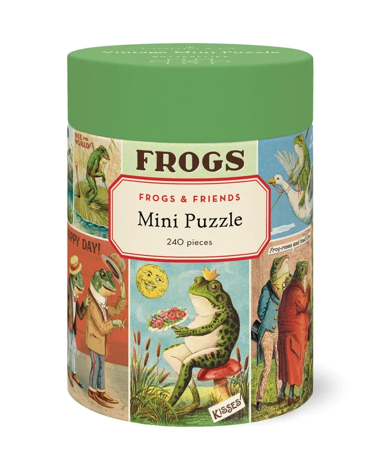 Mini Jigsaw Puzzle - Frogs & Friends