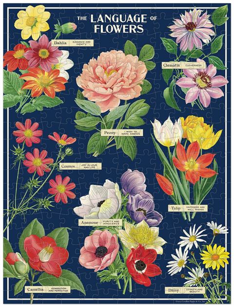 Mini Jigsaw Puzzle - Language of Flowers