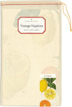 Napkins - set of 4 - Citrus