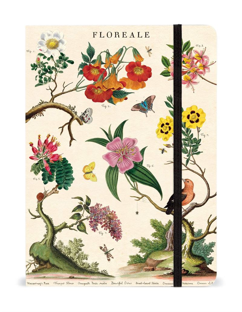 Cavallini - Notebook - Floreale