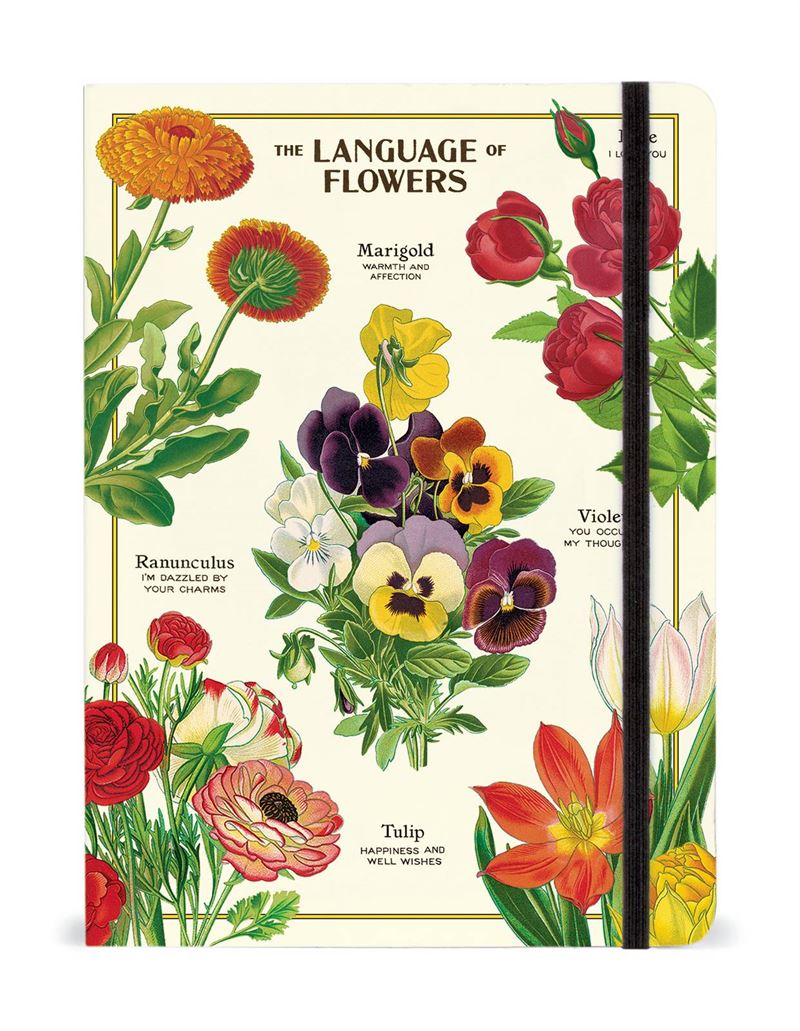 Cavallini - Notebook - Language of Flowers
