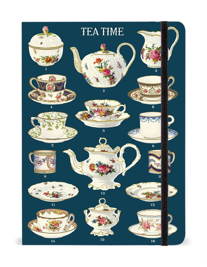 Cavallini - Notebook - Tea Time