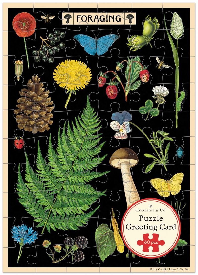A Card Jigsaw Puzzle - Foraging