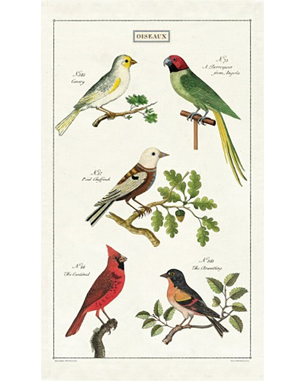 Tea Towel - Birds