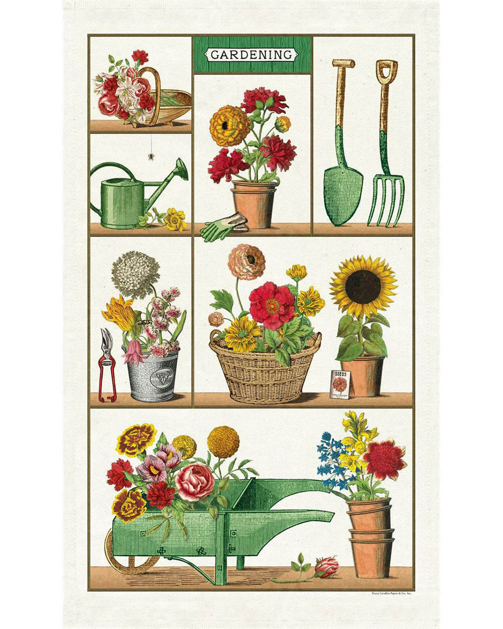 Tea Towel - Gardening