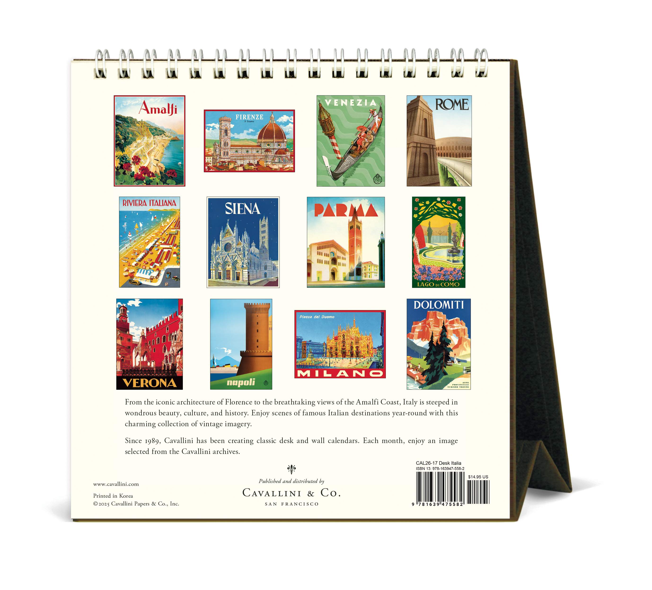 Desk Calendar - Italia (C)