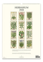Wall Calendar - Herbarium