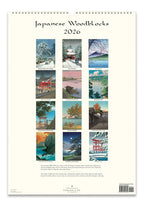 Wall Calendar - Japanese Woodblocks
