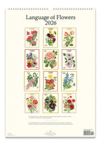 Wall Calendar - Language of Flowers