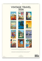 Wall Calendar - Vintage Travel