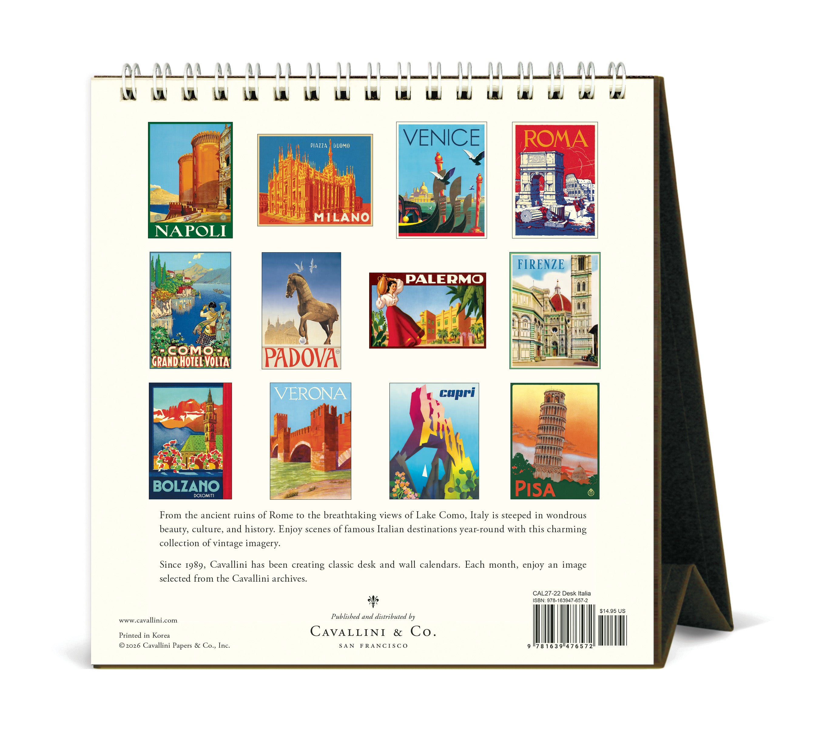 Desk Calendar - Italia (C)