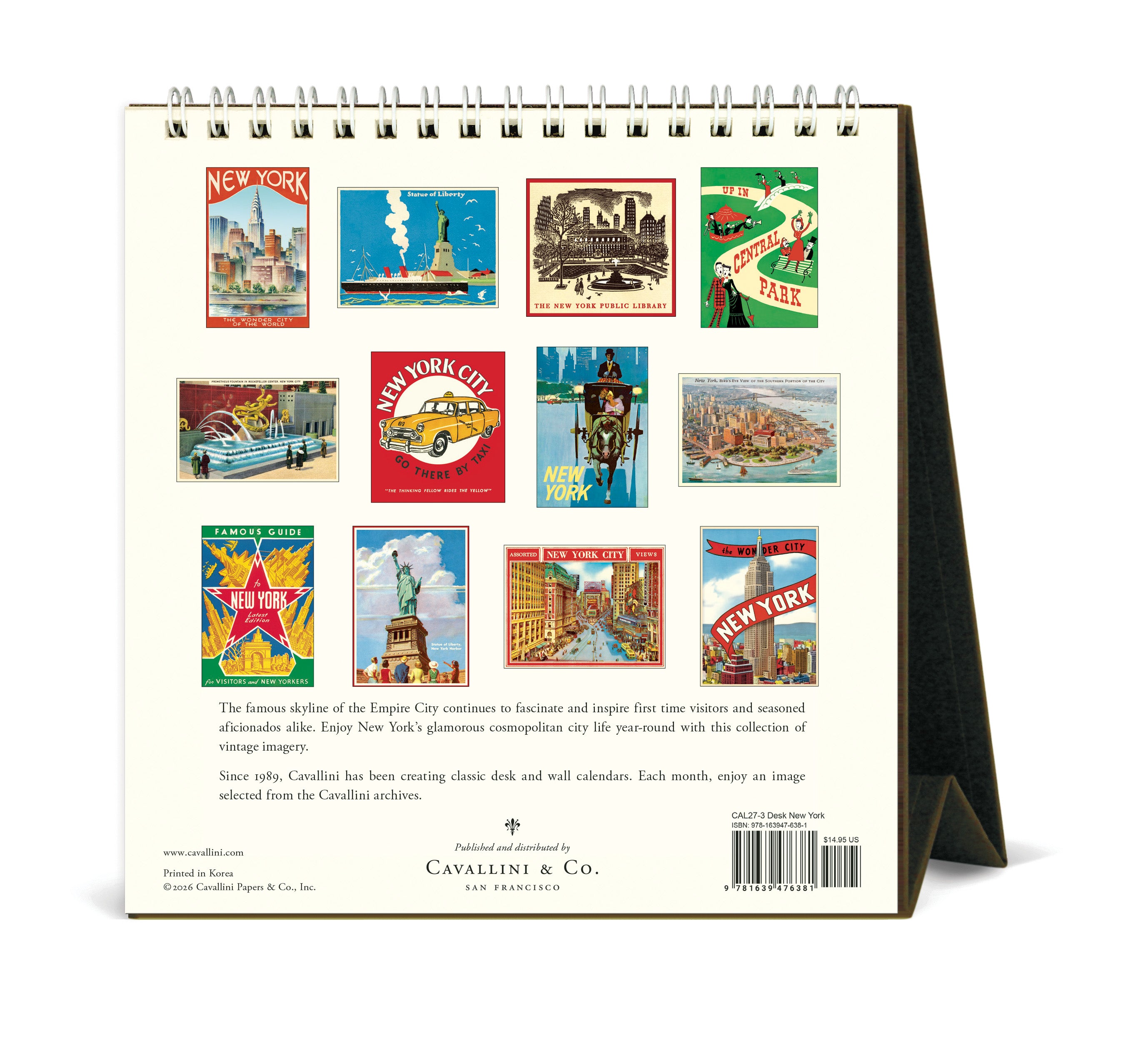 Desk Calendar - New York