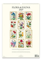 Wall Calendar - Flora & Fauna