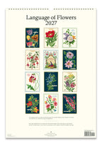 Wall Calendar - Language of Flowers
