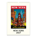 Wall Calendar - New York