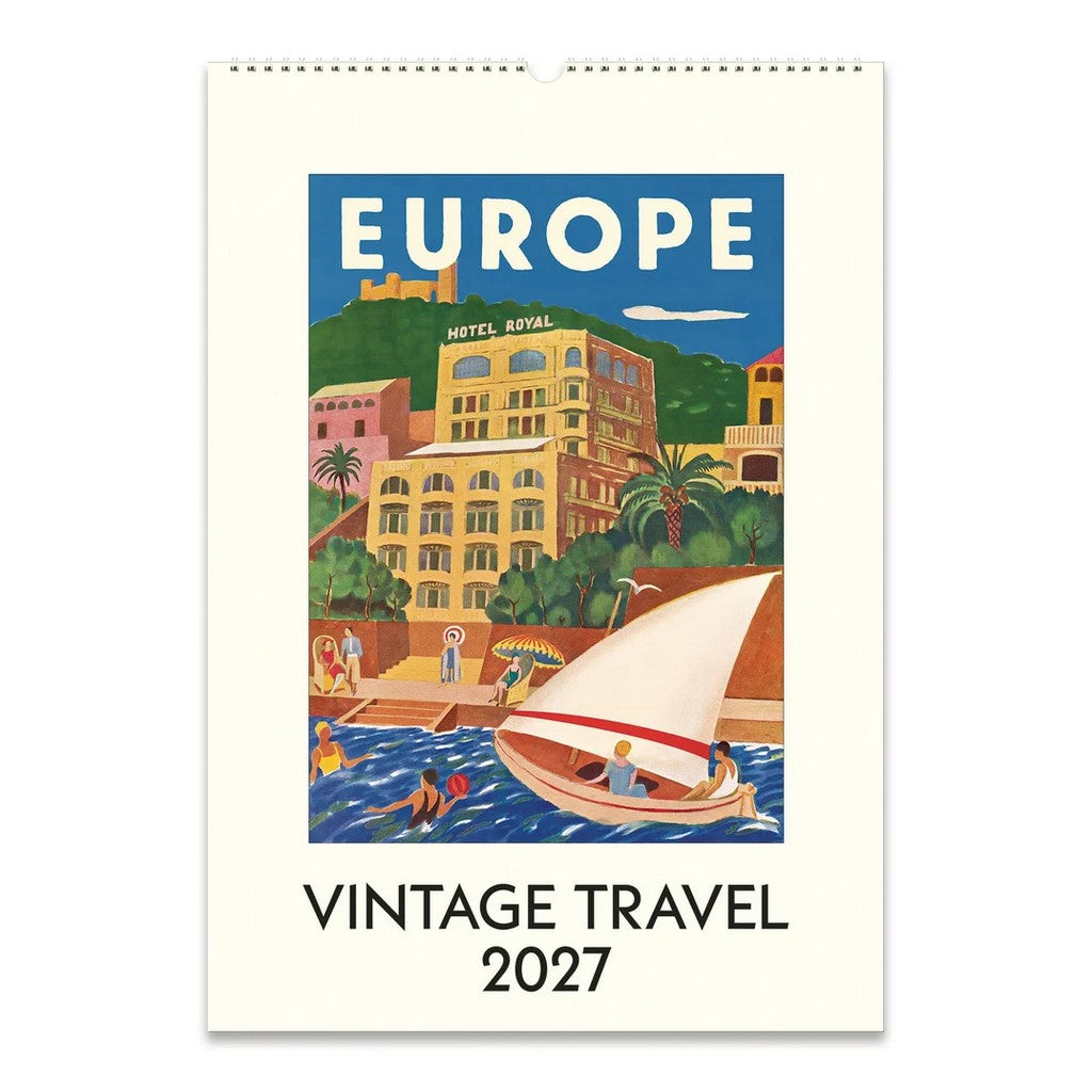 Wall Calendar - Vintage Travel