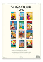 Wall Calendar - Vintage Travel