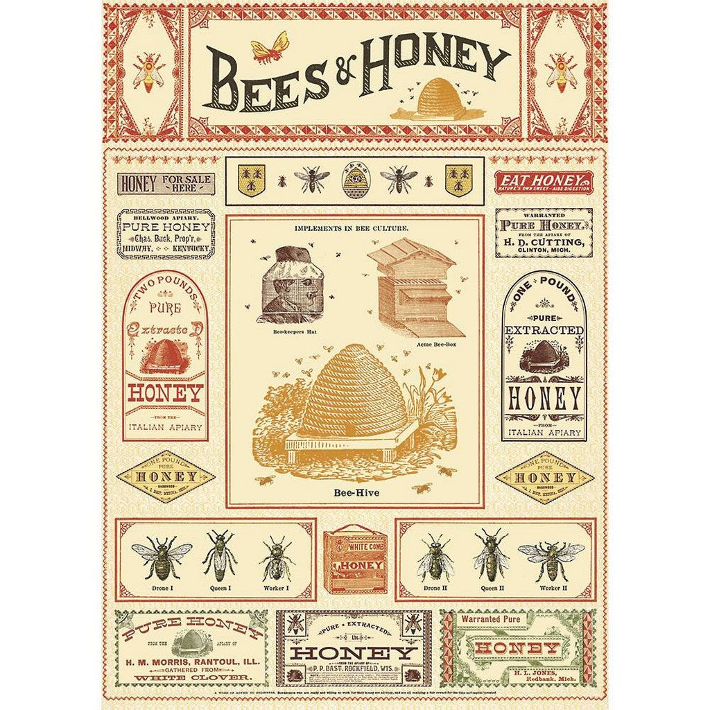 Poster - Bees & Honey