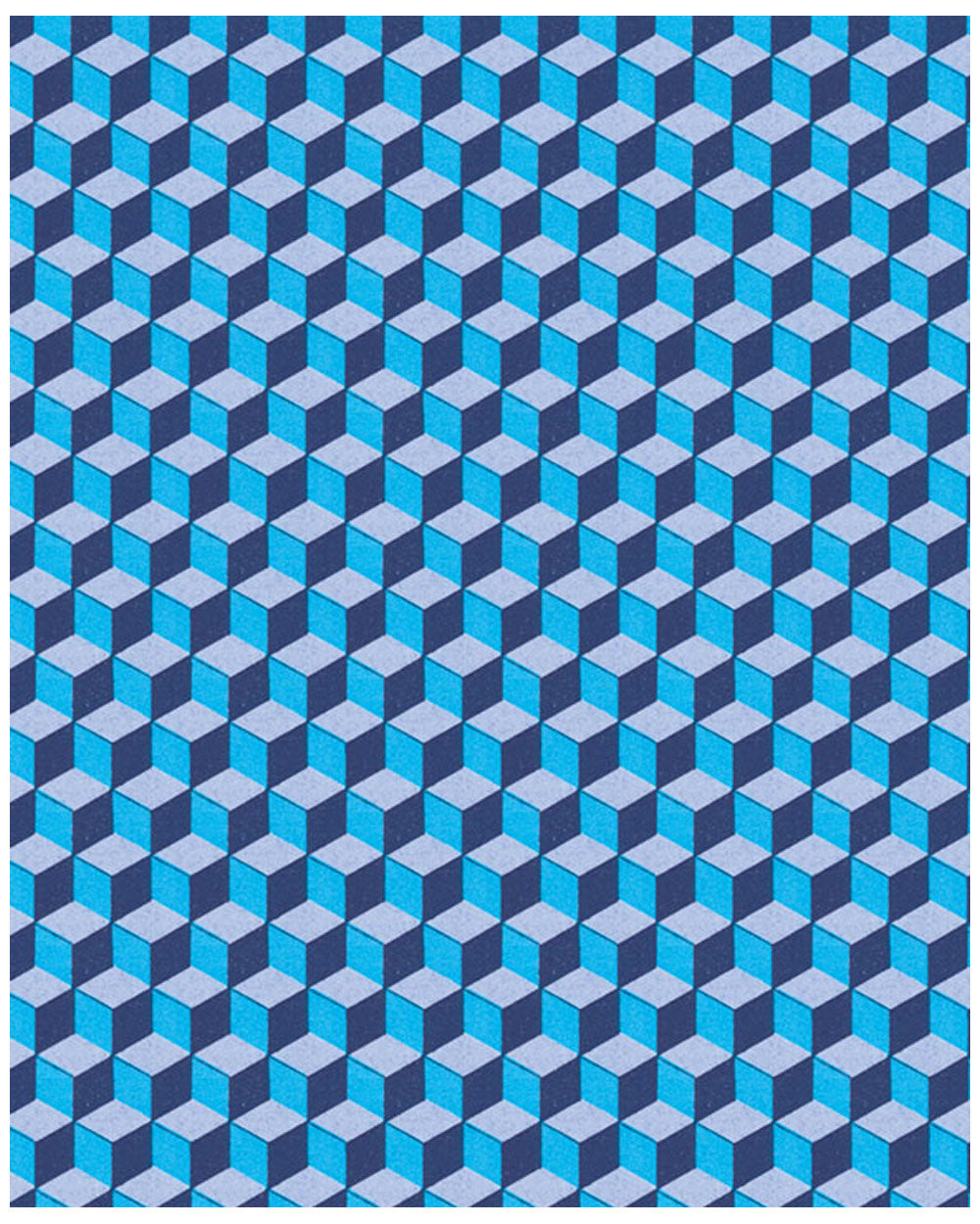 Wrap - Cubes Blue