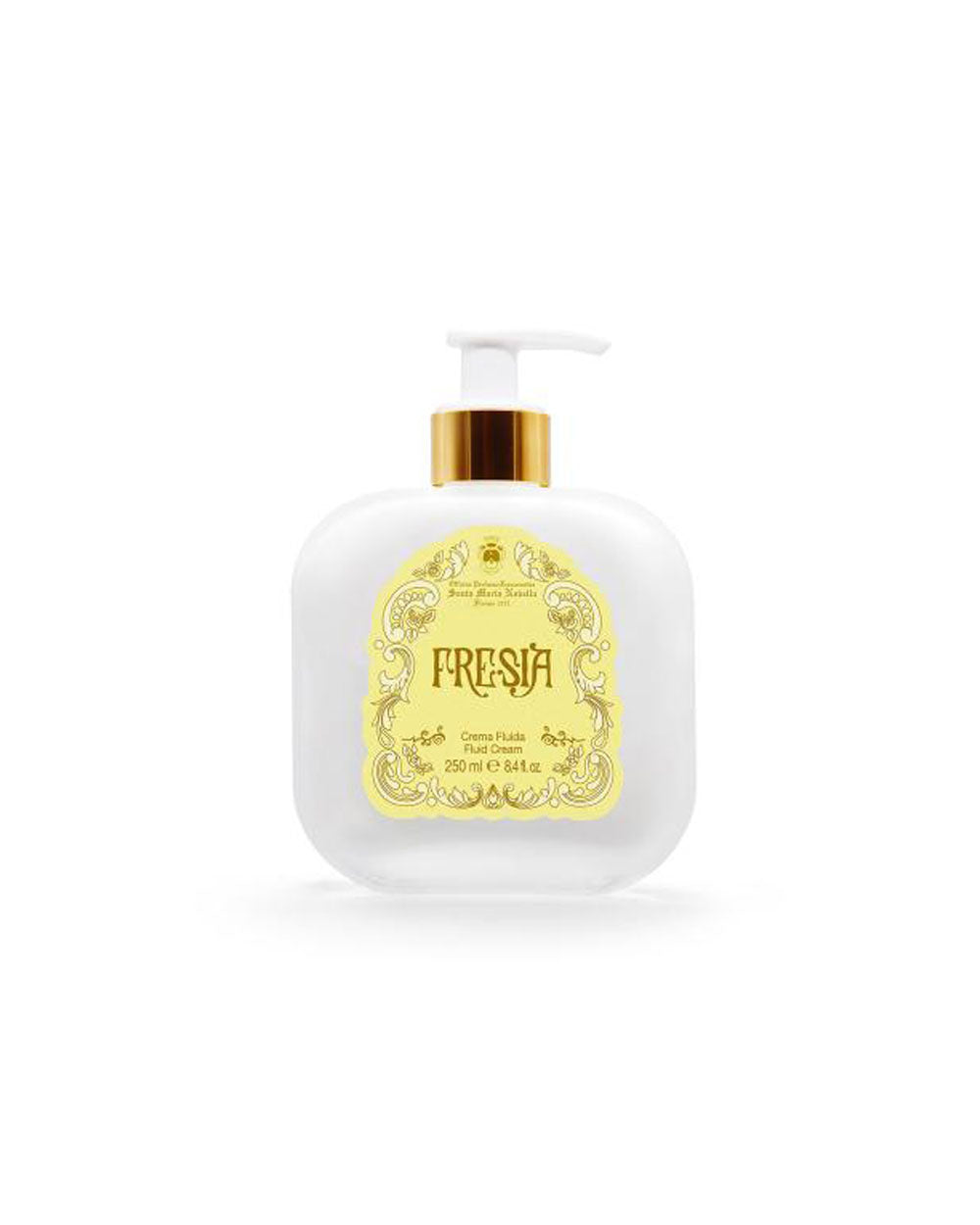 Freesia - Fluid Body Cream - Glass Pump Bottle