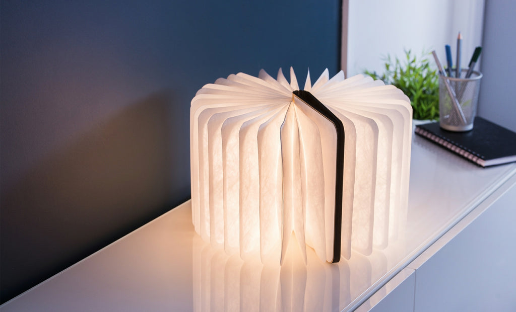 1 Gingko - Smart LED Booklight - Large - Maple
