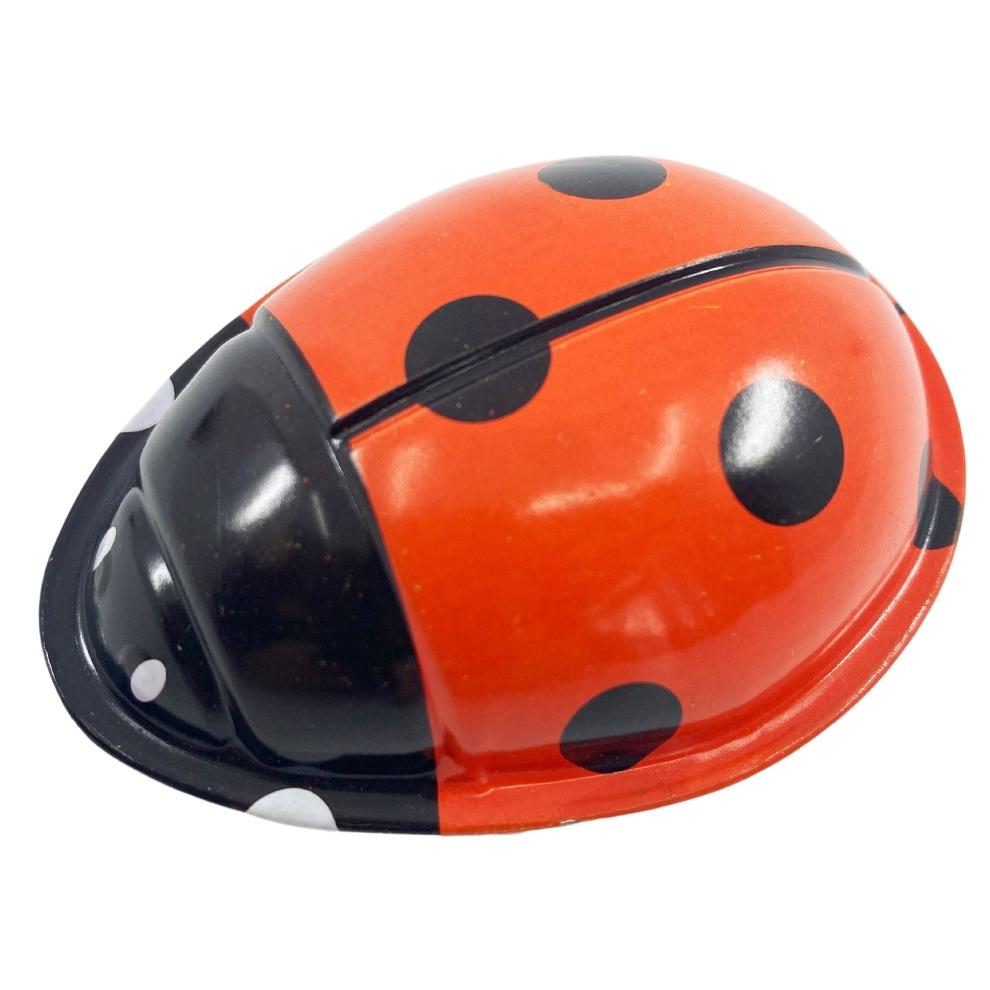Click Clack Ladybird Tin Toy