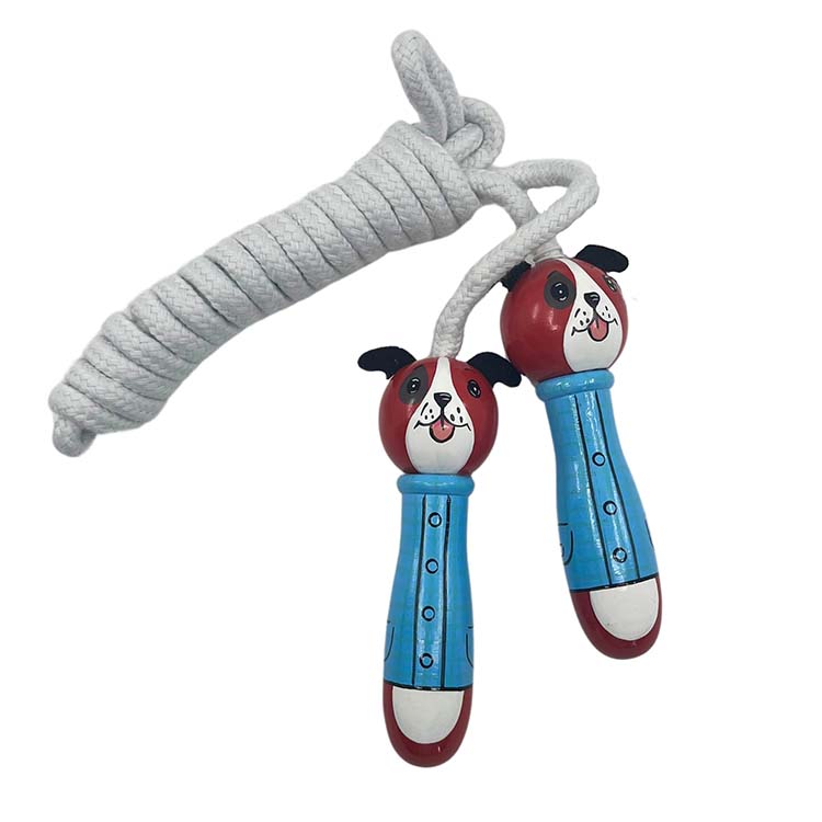 Dog Wooden Skipping Rope