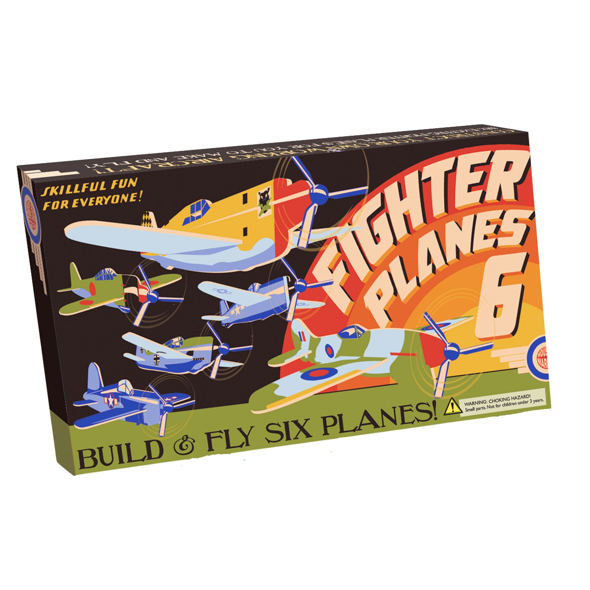 Real Flying Fighter Planes Kit (pack of six)