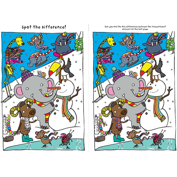 Animals Altogether Colouring Activity Book