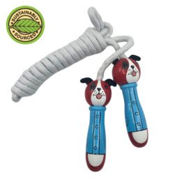 Dog Wooden Skipping Rope