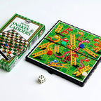 Magnetic Miniature Snakes & Ladders Game