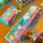 Zoo Train Jigsaw Puzzles (box of 8)