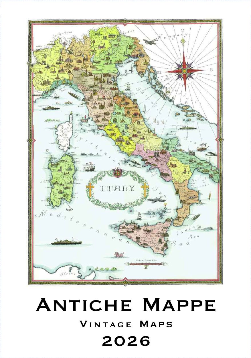 Wall Calendar - Antiche Mappe