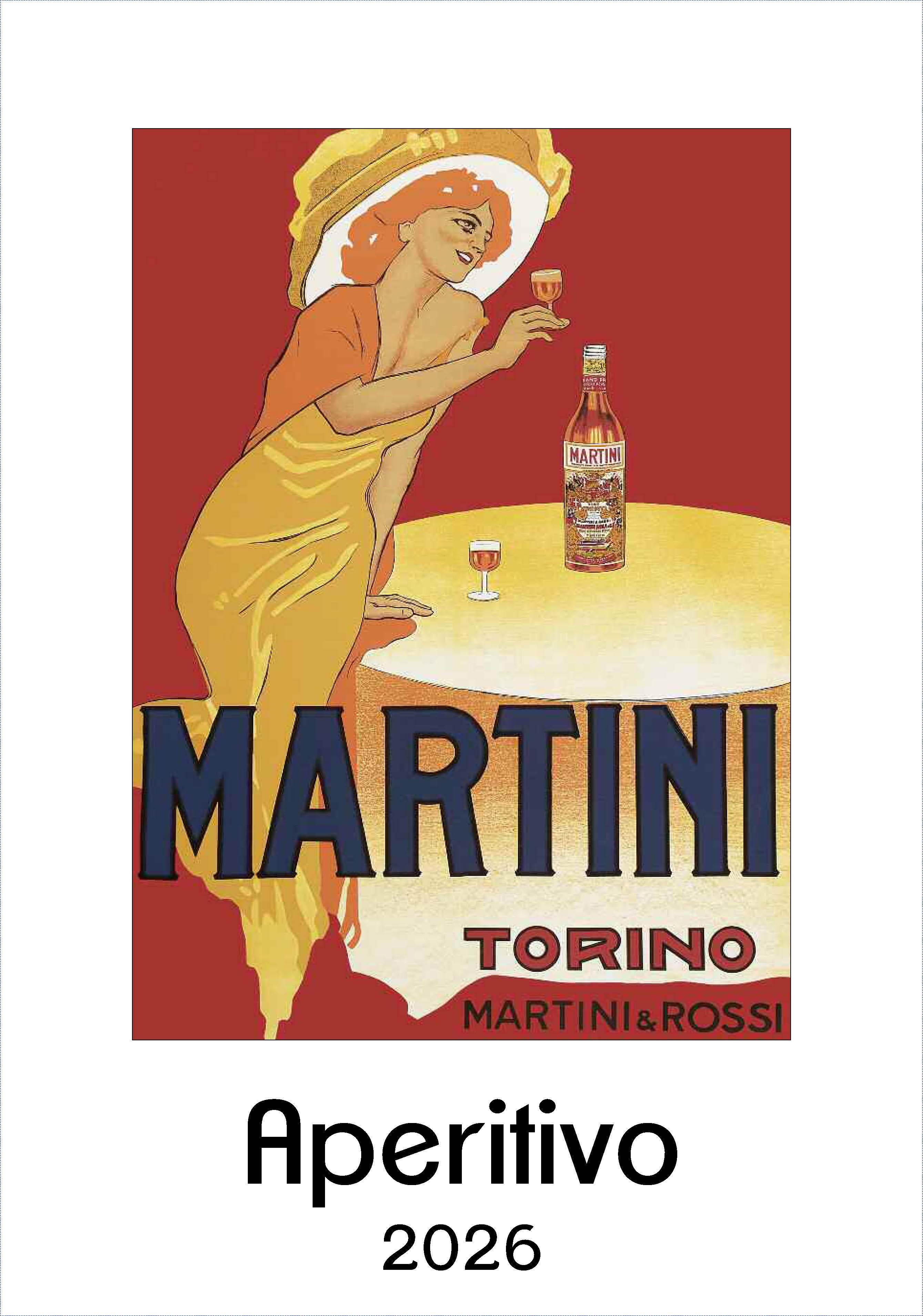 Wall Calendar - Aperitivo