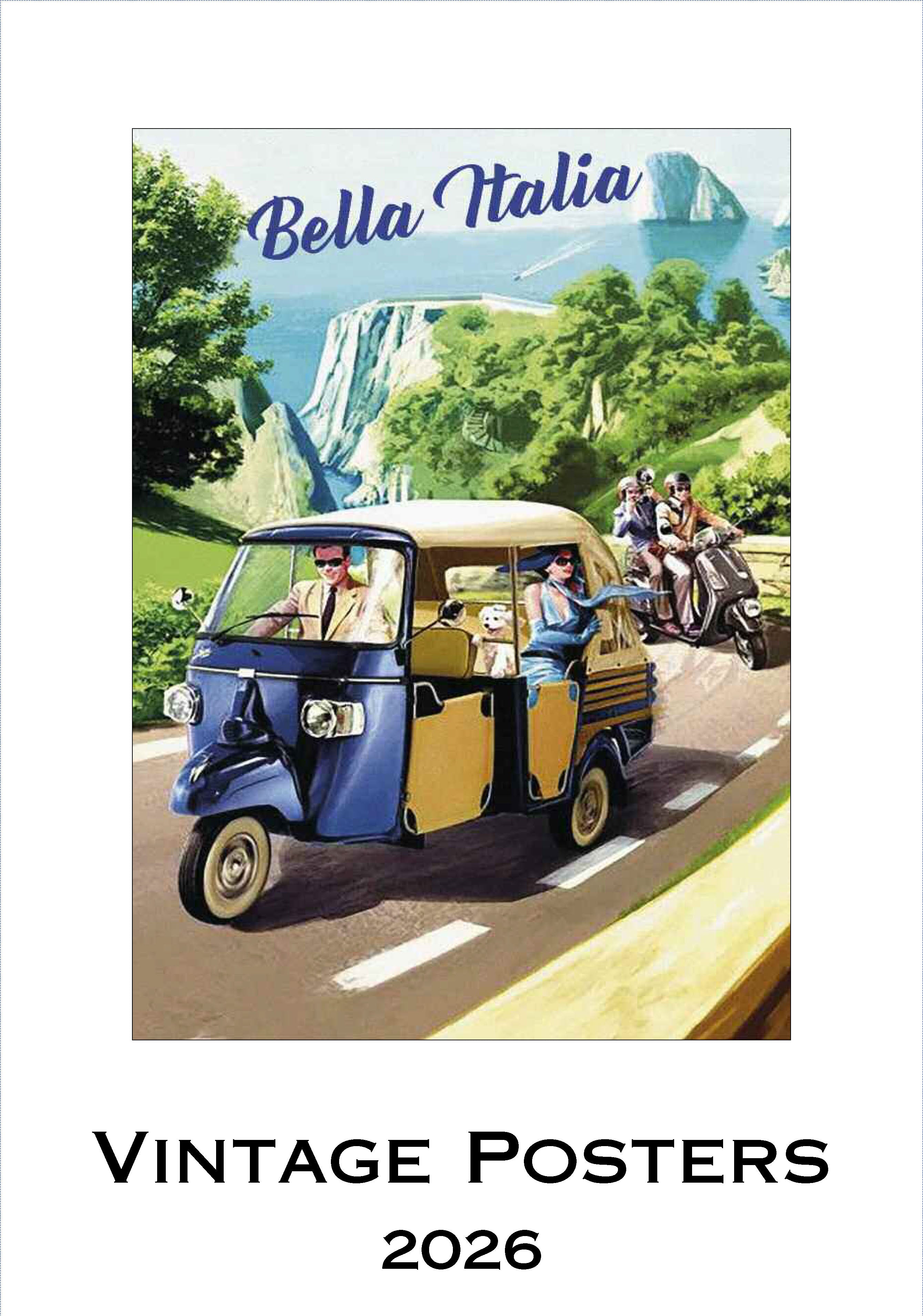 Wall Calendar - Vintage Posters