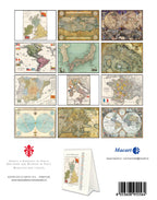Desk Calendar - Antiche Mappe
