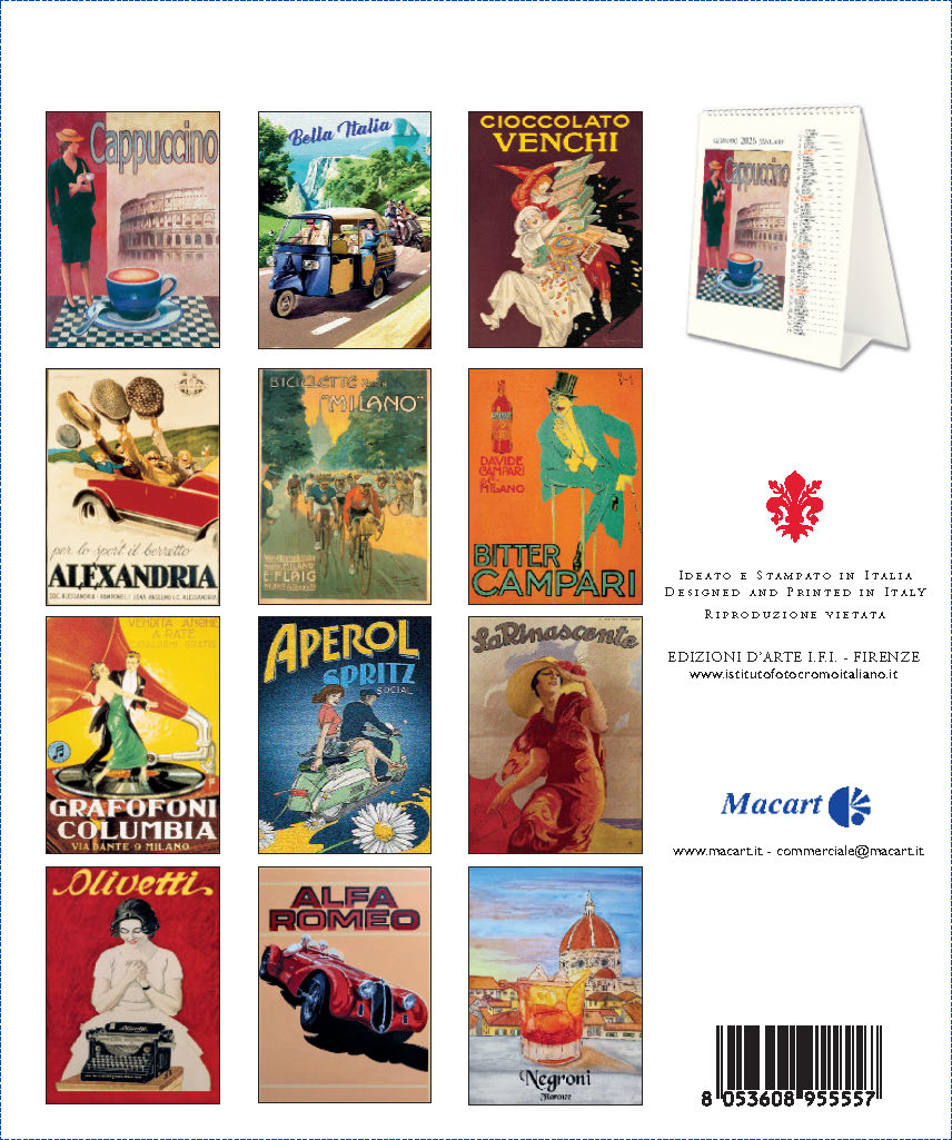 Desk Calendar - Vintage Posters