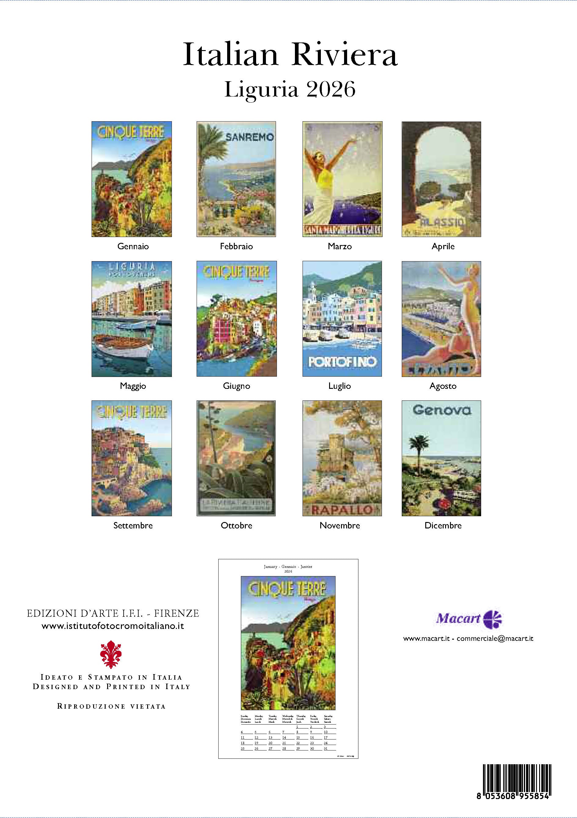 Medium Wall - Italian Riviera