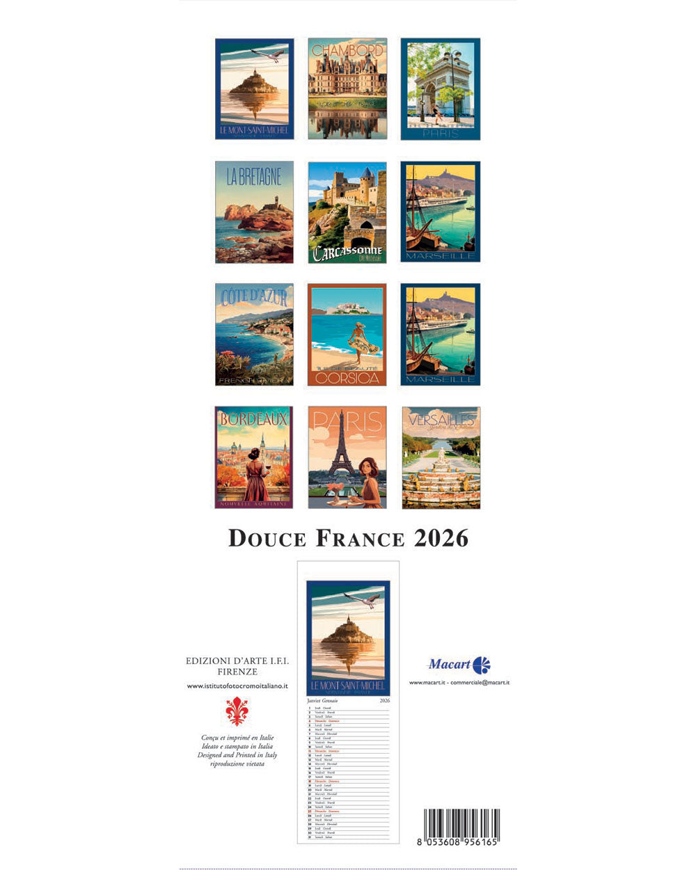 Slimline Wall - France - Douce