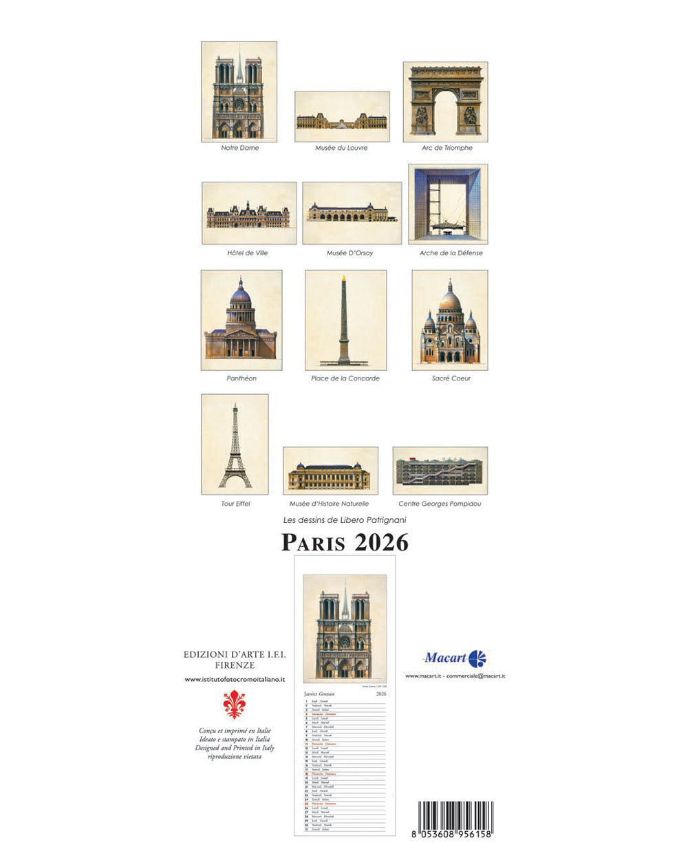 Slimline Wall - Paris Architecture