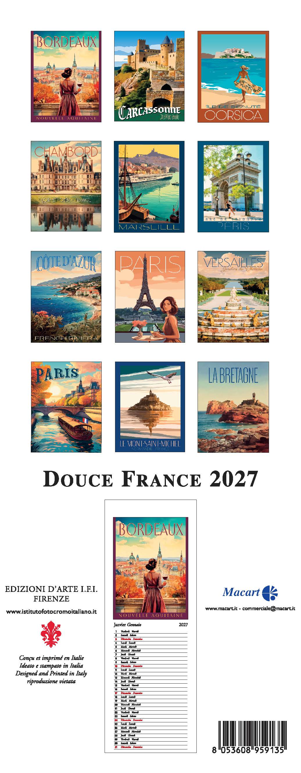 Slimline Wall - Douce France