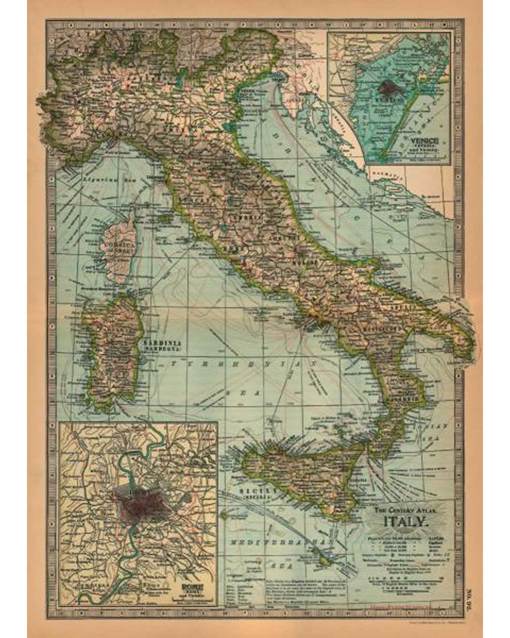 Wrap - Italy Map