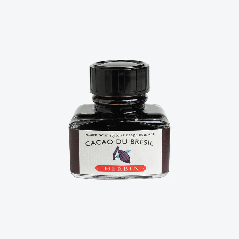 J Herbin - Fountain Pen Ink - Cacao Du Bresil