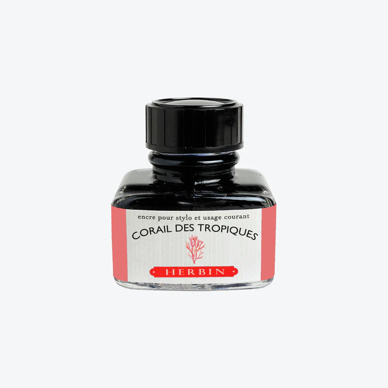 J Herbin - Fountain Pen Ink - Corail Des Tropiques