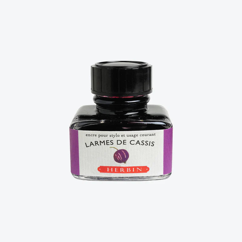 J Herbin - Fountain Pen Ink - Larme de Cassis