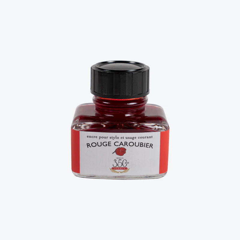 J Herbin - Fountain Pen Ink - Rouge Caroubier