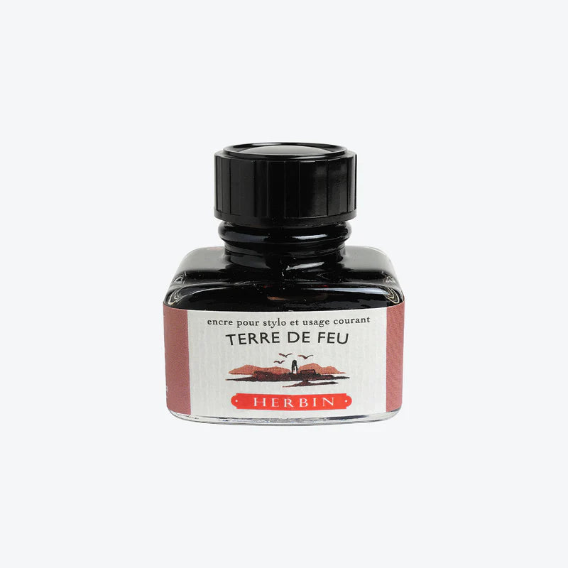 J Herbin - Fountain Pen Ink - Terre De Feu