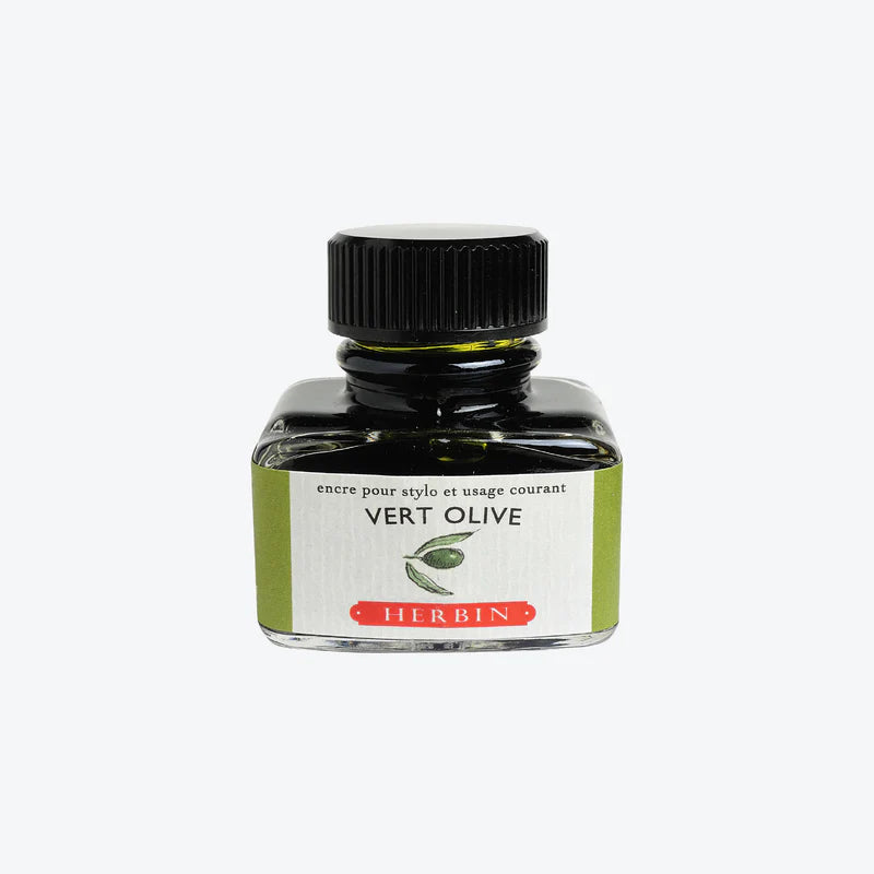 J Herbin - Fountain Pen Ink - Vert Olive