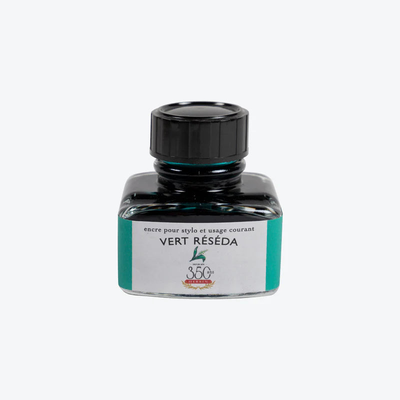 J Herbin - Fountain Pen Ink - Vert Reseda